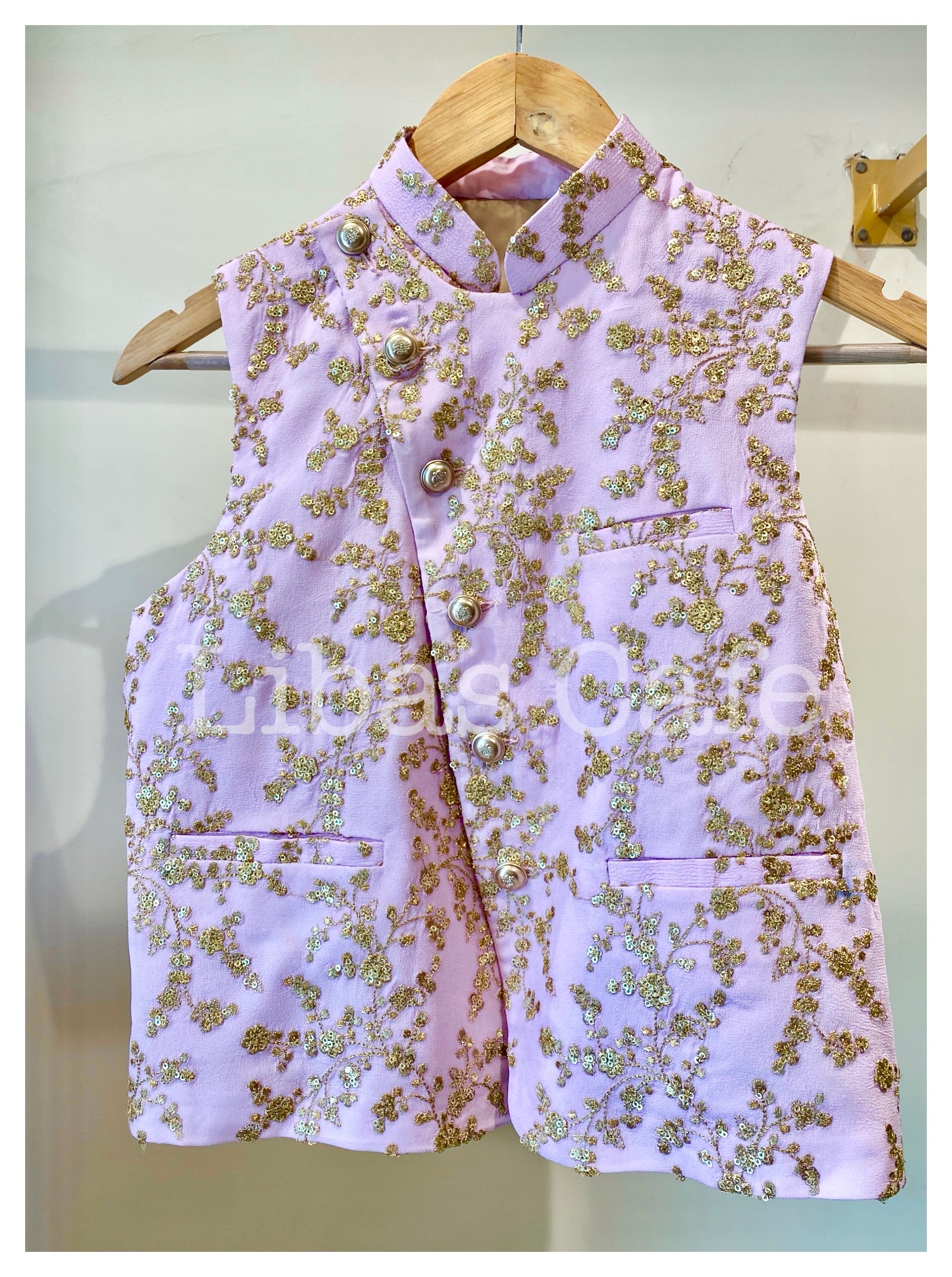 Lilac Boy Nehru Jacket